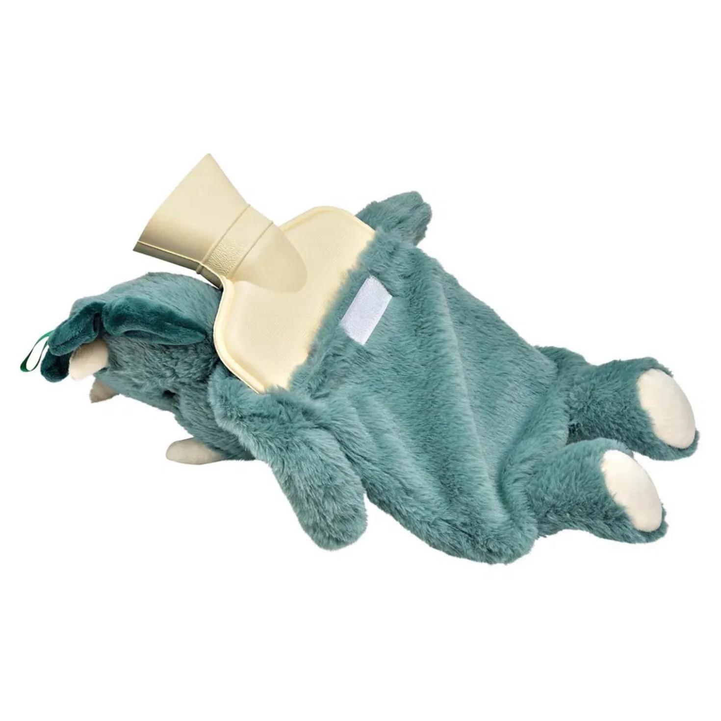 Wärmflasche "Dino" türkis