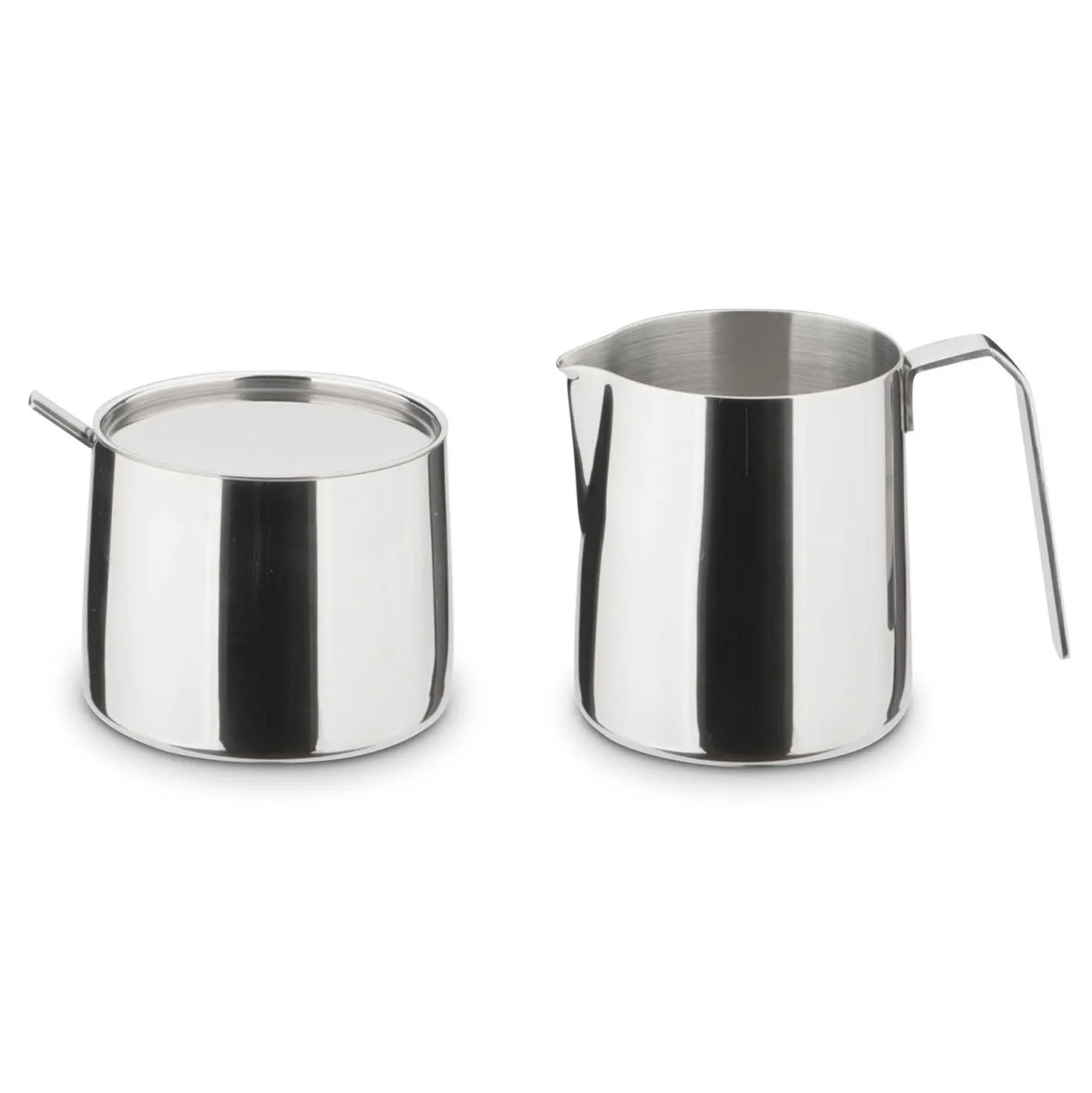 Zucker- & Sahneset 3-teilig Edelstahl WEIS